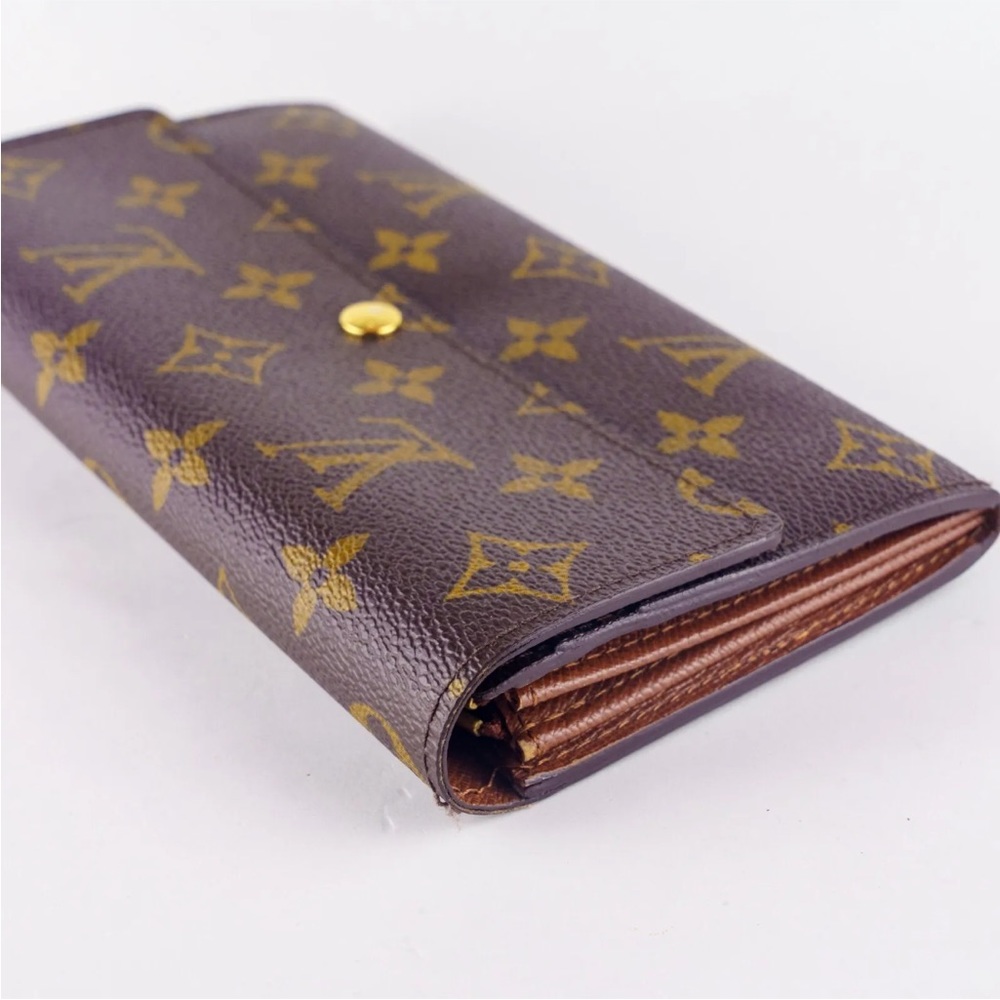 Louis Vuitton LV Long Wallet Monogram 7.4x4.2in Portefeuil Sarah With Box #A1037 - Picture 8 of 16